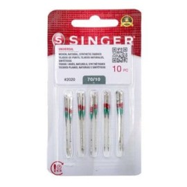 Agujas para máquina No. 10 SINGER