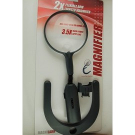 Lupa con luz y base ajustable GN-55