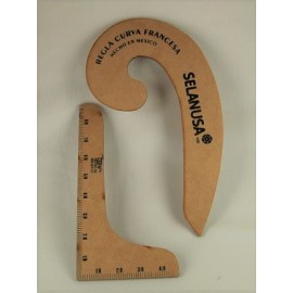 Reglas de madera Francesas